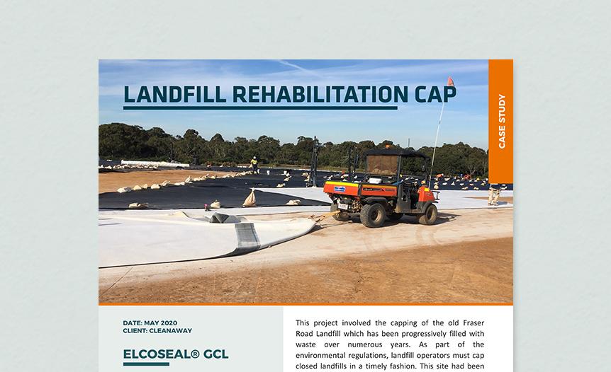 Landfill Rehabilitation Cap Case Study Cover